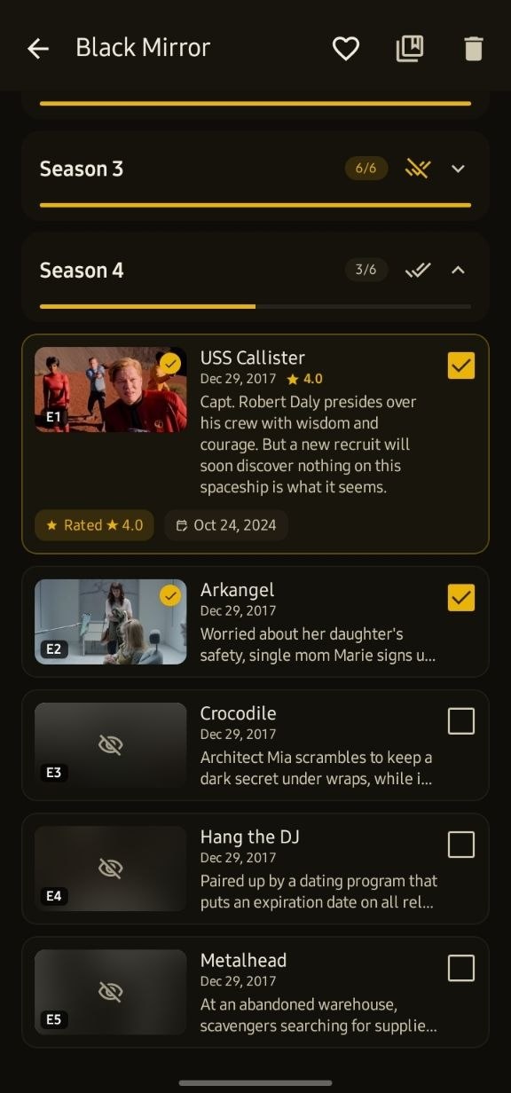 Spoiler Protection in Black Mirror