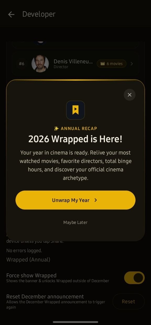 Annual Recap Announcement